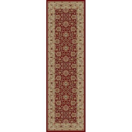 Rlm Distribution 2 ft. 2 ft. x 7 ft. 3 in. Ankara Mahal - Red HO2545954